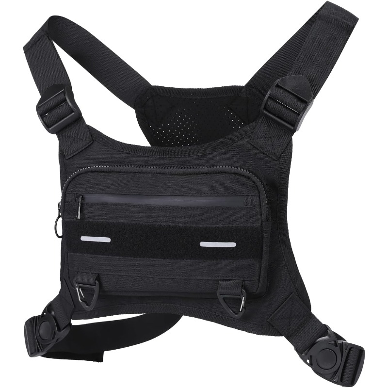 Running Gear Bag - Vest Bag Multifunctional Tactical Vest Adjustable