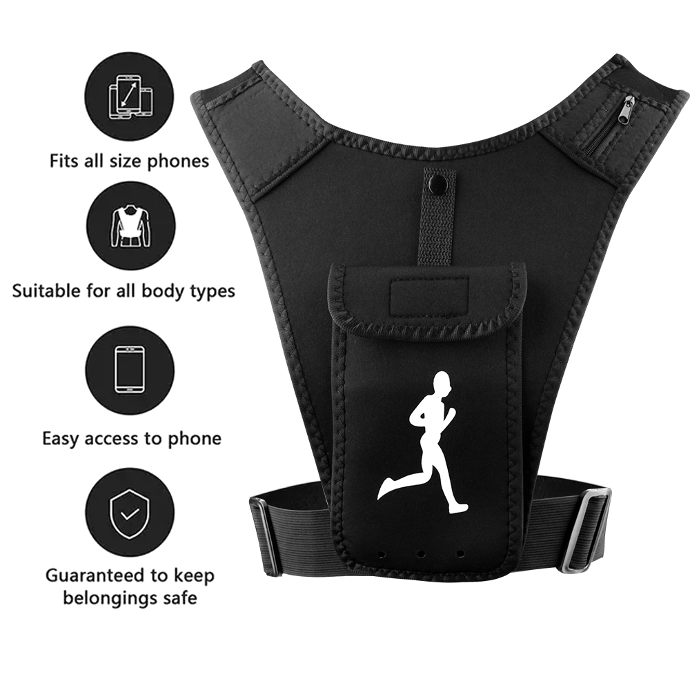 Adjustable Running Vest Phone  - Running Gear Marathon review and price