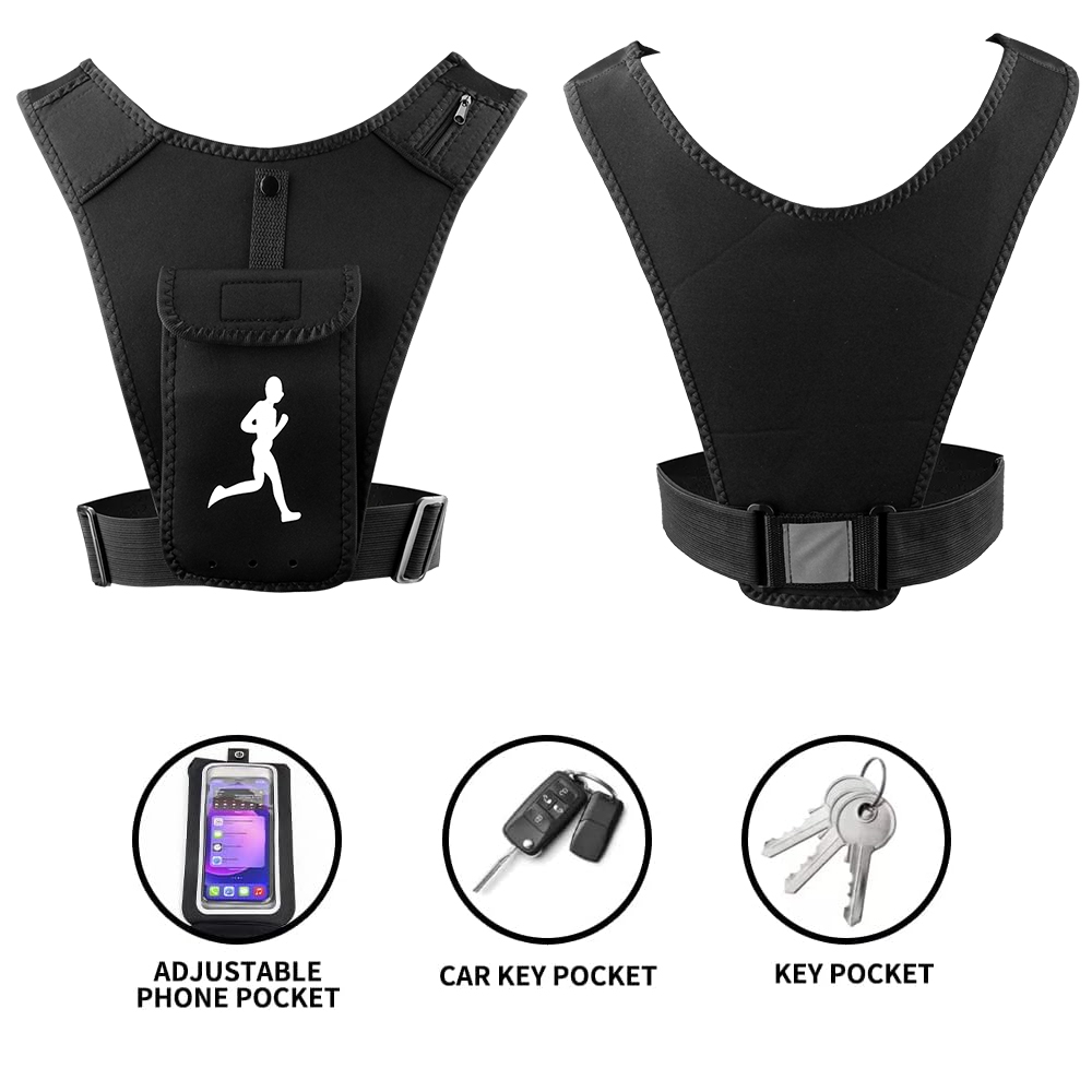 Adjustable Running Vest Phone  - Running Gear Marathon review and price