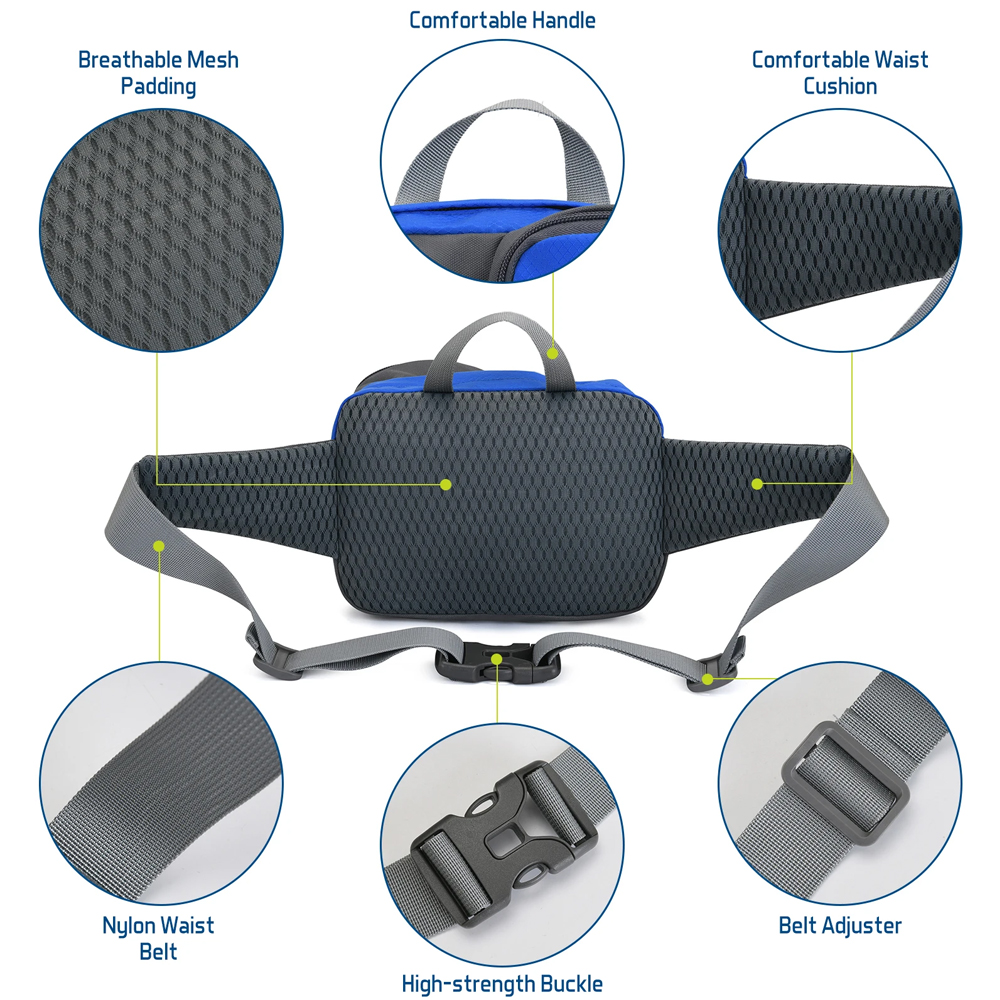 1PCSFanny Pack Waist Bag - Uni - Running Gear Marathon review and price