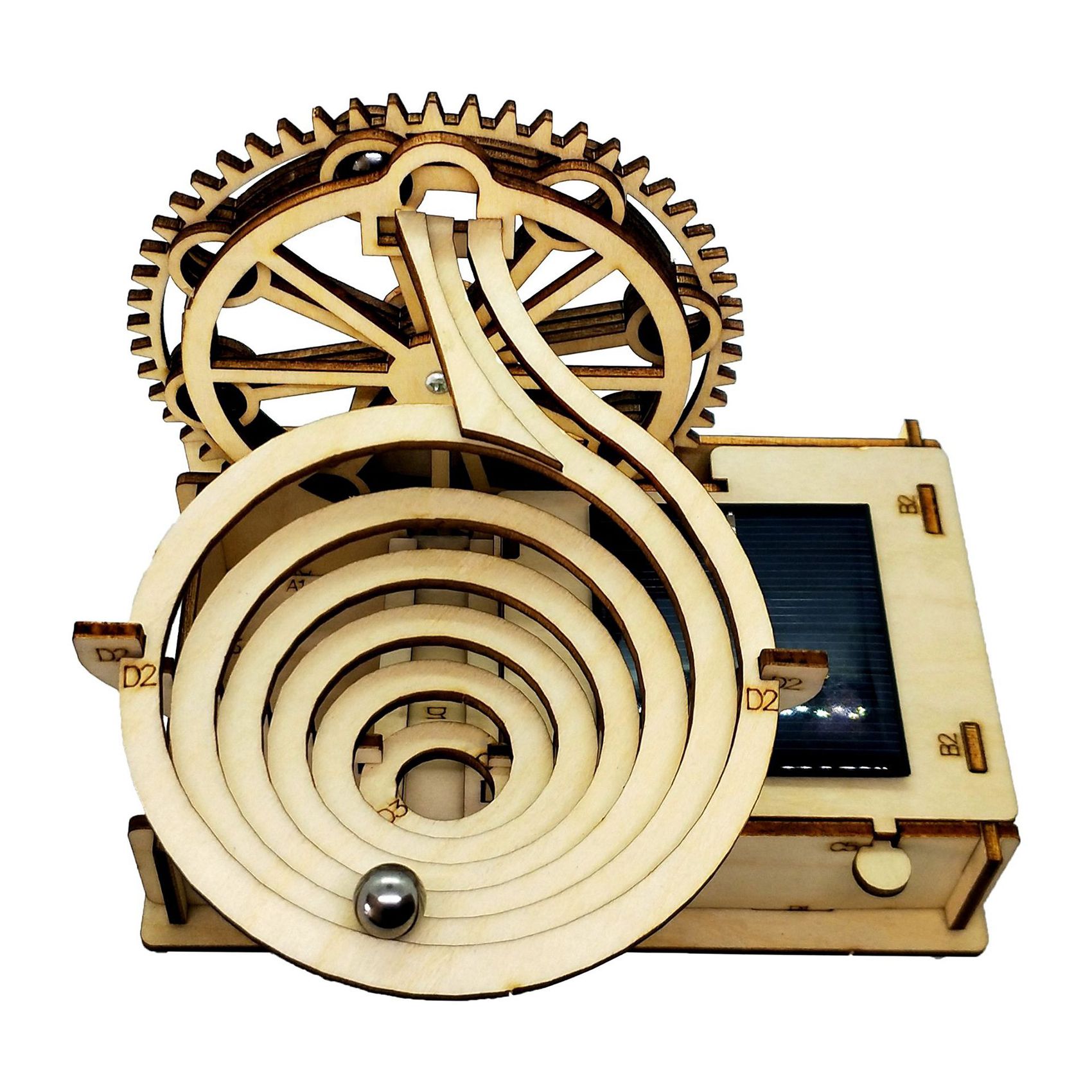 3D Wooden Marble Run Track Sol - Running Gear Headphones review and price