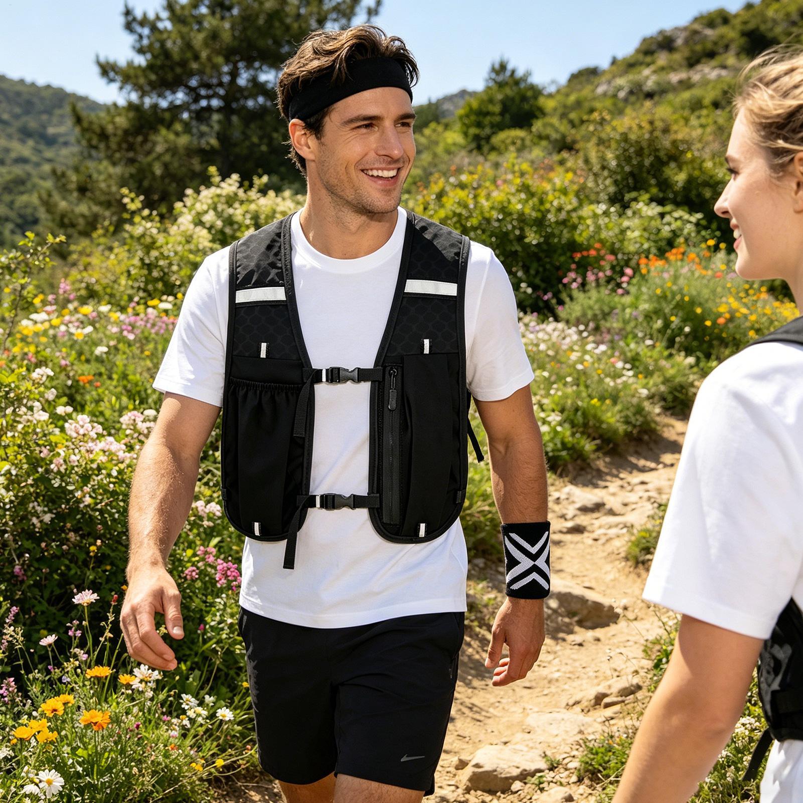 Running Safety Vest Sports Hyd - Running Gear Headband review and price