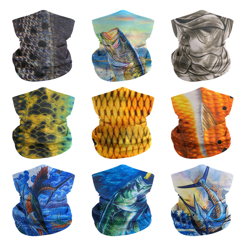 Fish Scales Pattern Neck Gaite - Running Gear Headband review and price